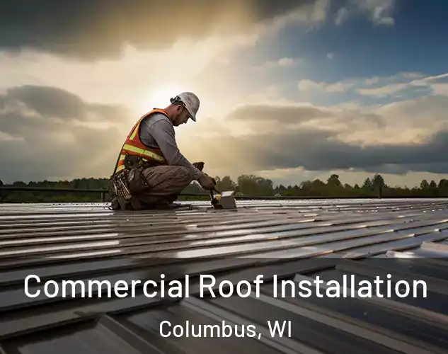  Commercial Roof Installation Columbus, WI