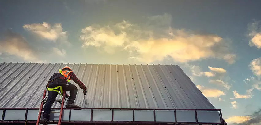 Commercial Built-Up Roof Installation in Columbus
