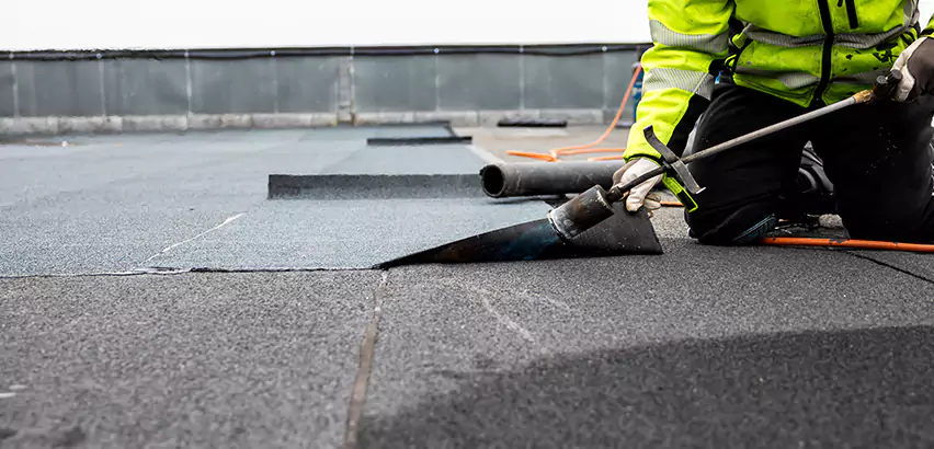 Residential Flat Roof Repair in Columbus