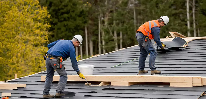 Garage Felt Roof Replacement in Columbus