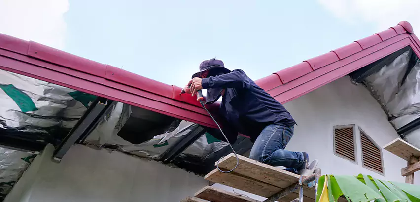 Rain Gutter Repair in Columbus
