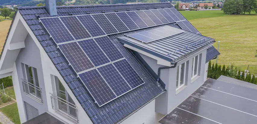 Residential Solar Roof Installation in Columbus