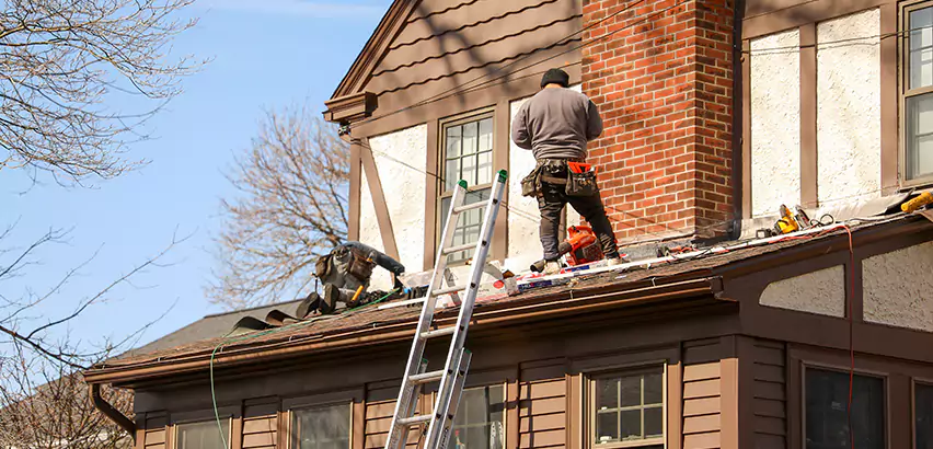 Roof Siding Trim Repair in Columbus