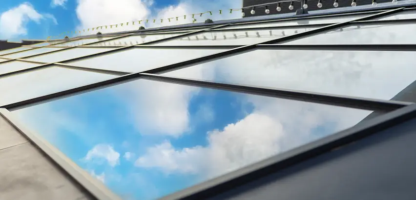 Flat Roof Skylight Installation in Columbus