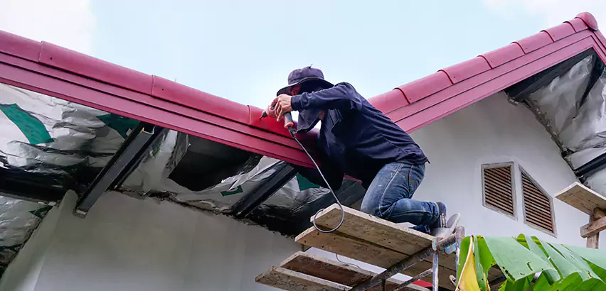 Residential Wind Damage Roof Repair in Columbus