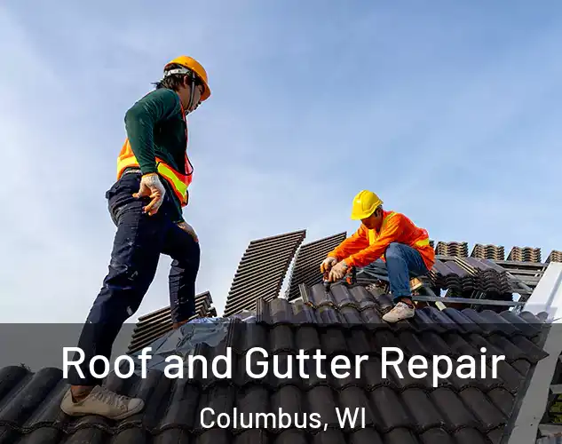  Roof and Gutter Repair Columbus, WI