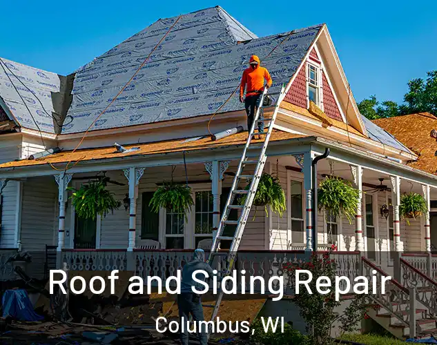 Roof and Siding Repair Columbus, WI