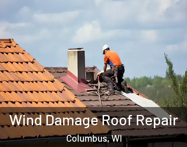  Wind Damage Roof Repair Columbus, WI